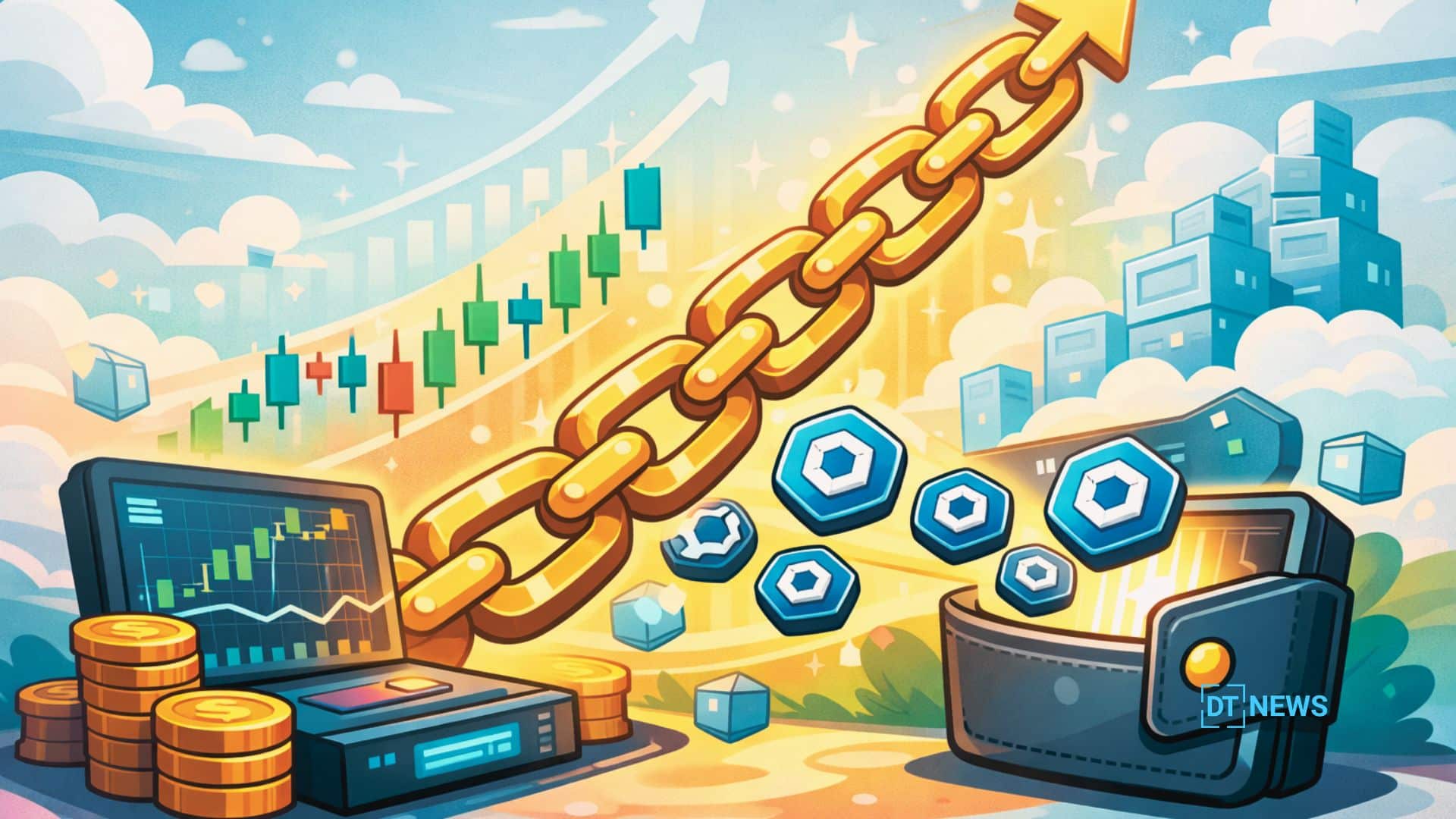 Chainlink Price Setup Strengthens as Exchange Reserves Drop by 2M LINK 45 Chainlink Price