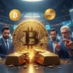Bitcoin vs Gold Flips as Gold Crashes Into Bear Market With 22% Decline