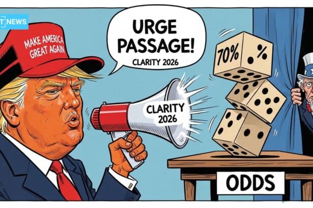 Clarity Act 2026 Odds Jump to 70% After Trump Urge Passage 