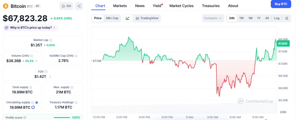 Bitcoin reserve asset