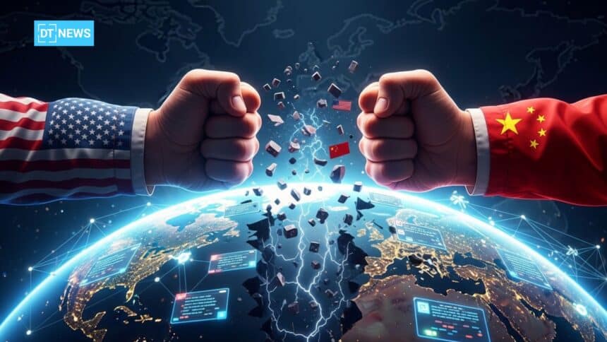 US-China Rivalry and Its Effect on Blockchain Adoption