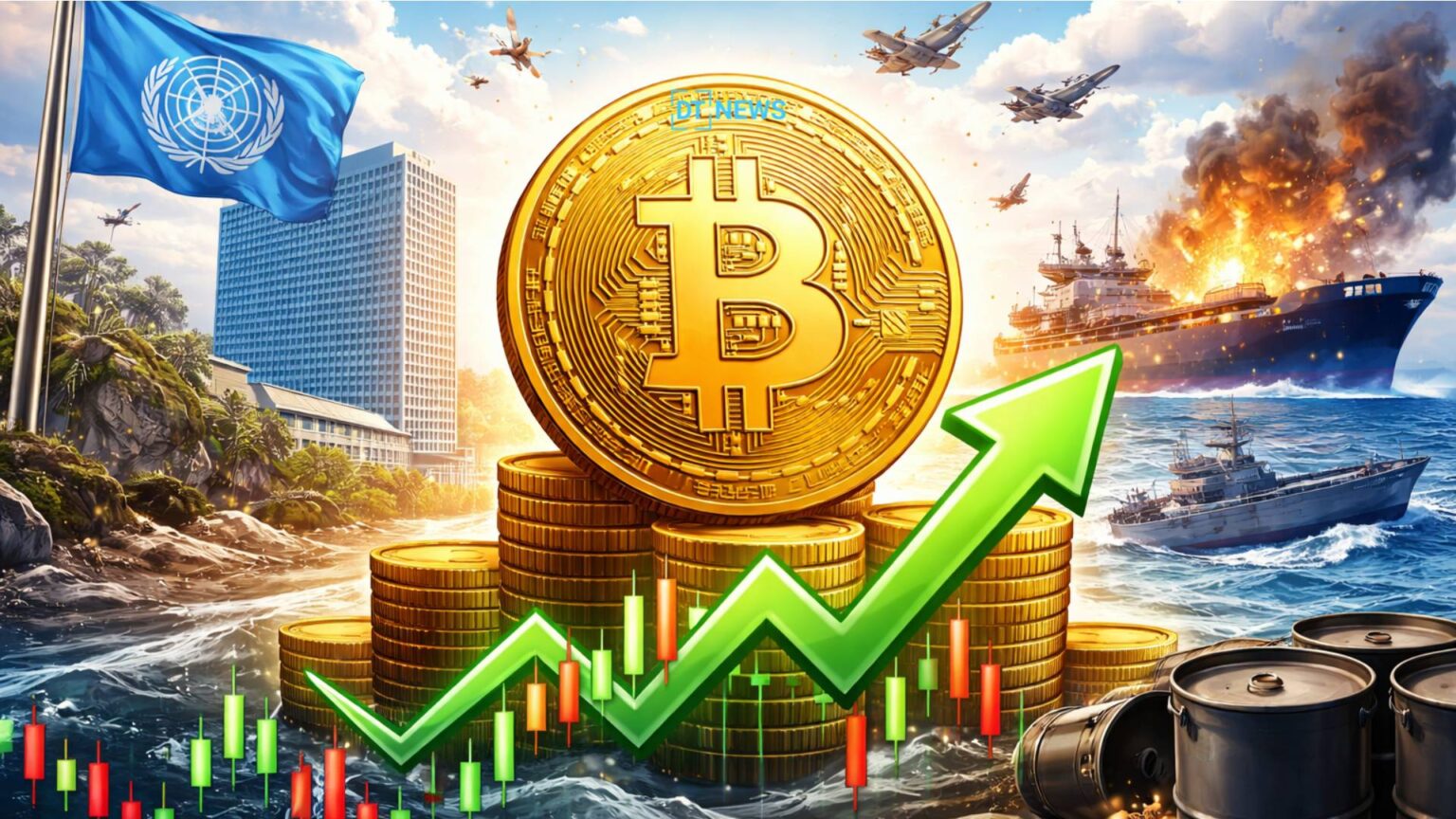 Bitcoin Price Rebound Faces Headwinds From UN Alarm, Hormuz Oil Risks