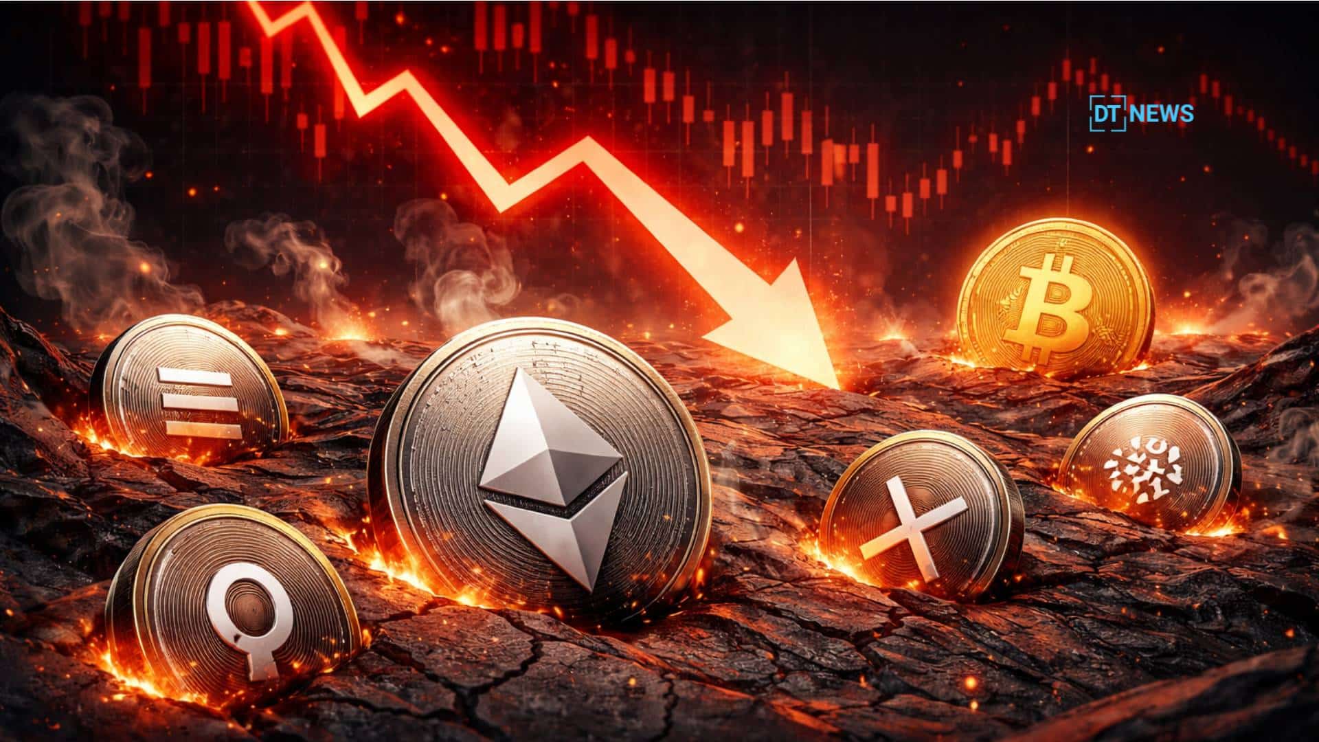 Altcoin Stress Hits Extreme Levels as 38% Near Record Lows 47 altcoin all-time lows