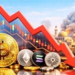 Bitcoin Stability Contrasts With Ether and Solana Declines Amid Mideast Stress