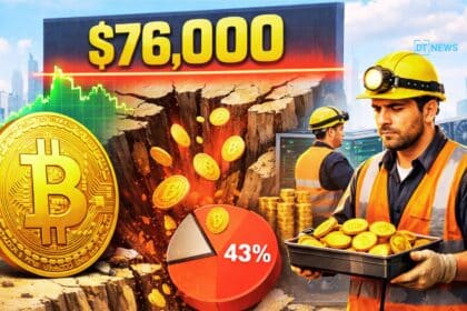 Bitcoin Price Rally Faces $76K Resistance as 43% of Holders Stay in Loss