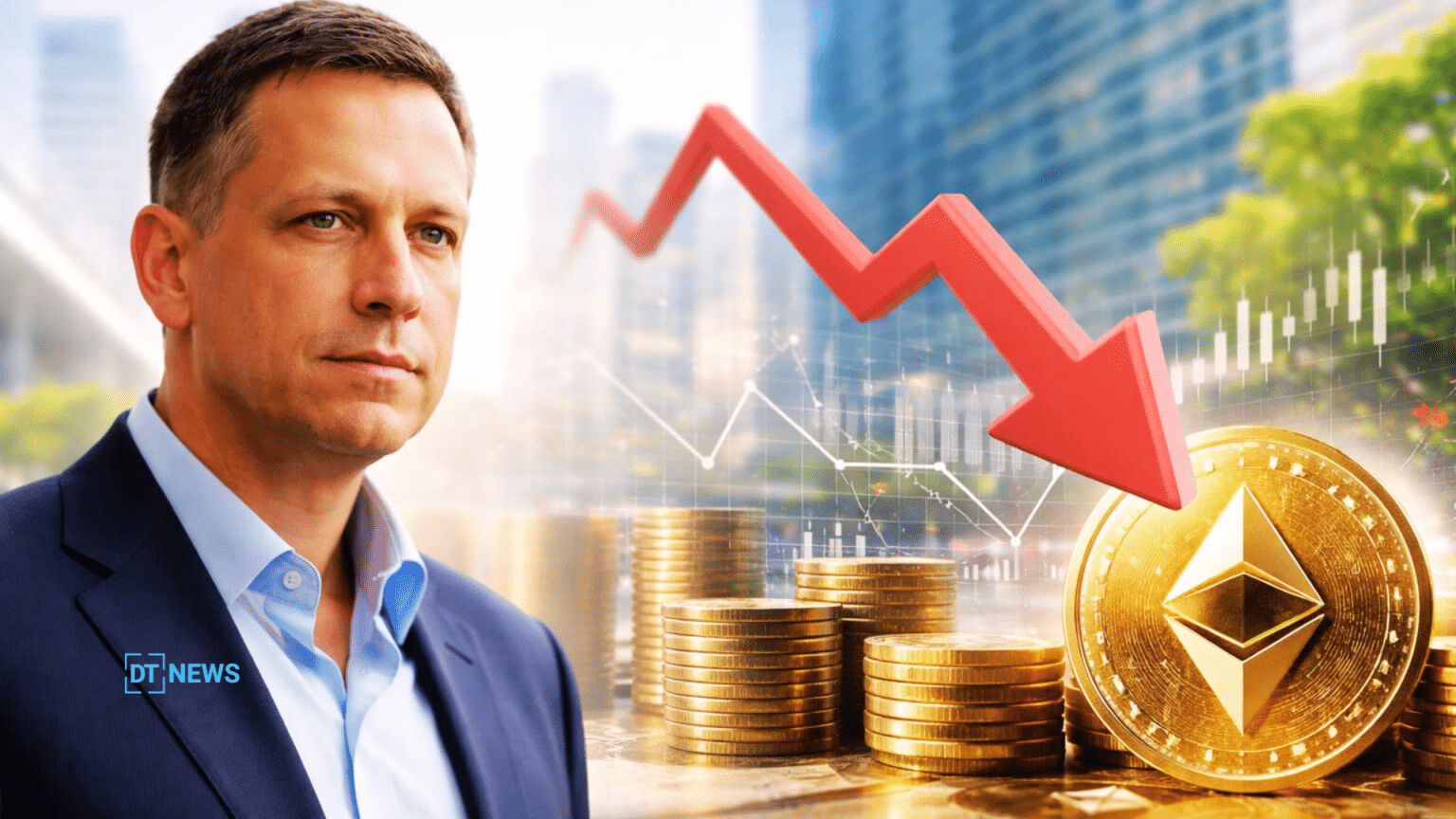 Peter Thiel’s Founders Fund Exits ETHZilla Amid Leveraged Ether Turmoil