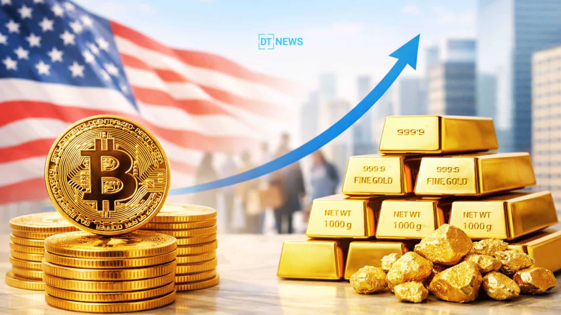 Bitcoin vs Gold Ownership Gap Widens as 50M Americans Choose BTC Over Gold