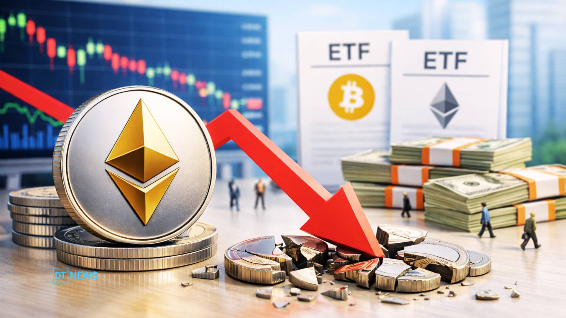 Ethereum Funding Rate Turns Negative as ETH Struggles Below $2,100