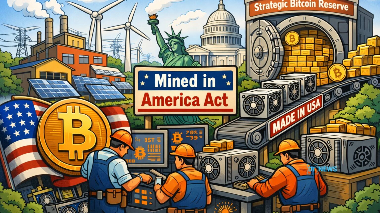 Mined in America Act Could Redraw the Future of Bitcoin Mining