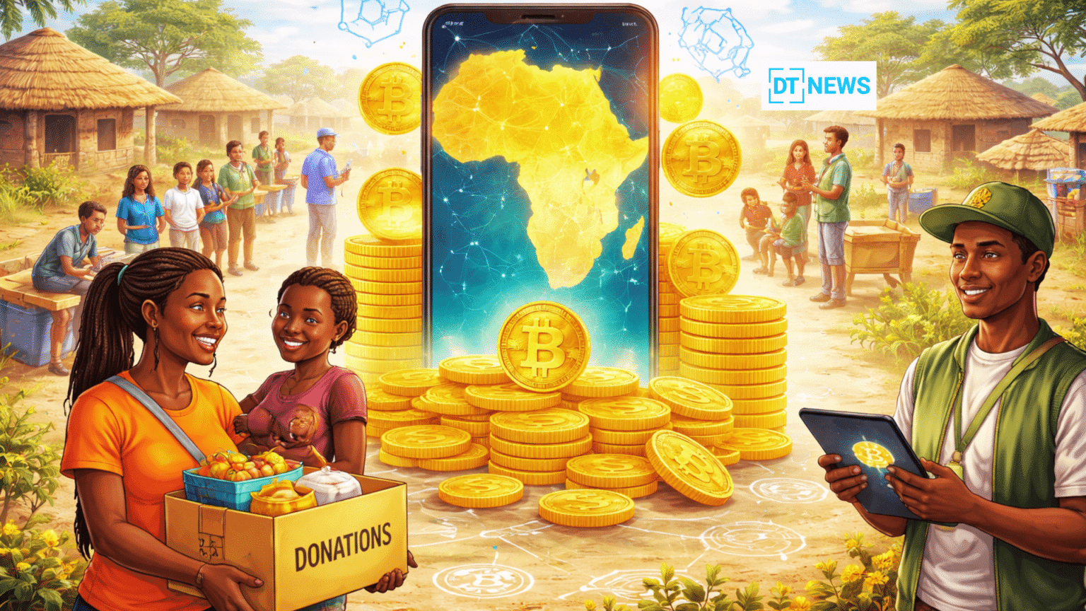 blockchain philanthropy Africa