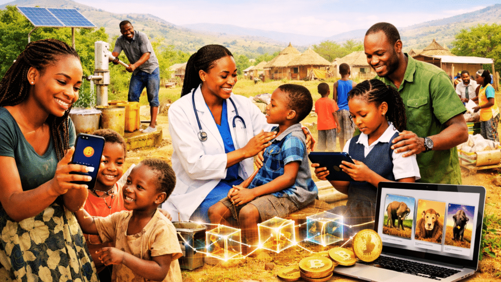 crypto philanthropy Africa
