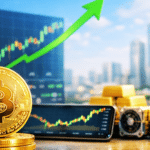 Preço do Bitcoin vs. preço realizado: um prémio de 21% indica que o mercado não se reajustou