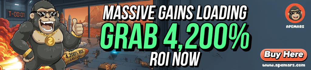 Destaque das Meme Coins Impulsionadas pela Comunidade: APEMARS Estágio 12 Atinge 4.297% de ROI Enquanto SPX e MOG se Mantêm Estáveis – Será a Melhor Criptomoeda para Comprar Agora? 4 image 341