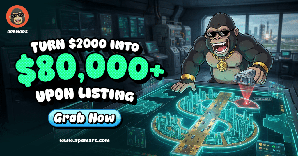 Missed Pepe and SHIB's Potential? Join APEMARS' Best Crypto Presale Preparing The Next 4,297% Run 46 image 345