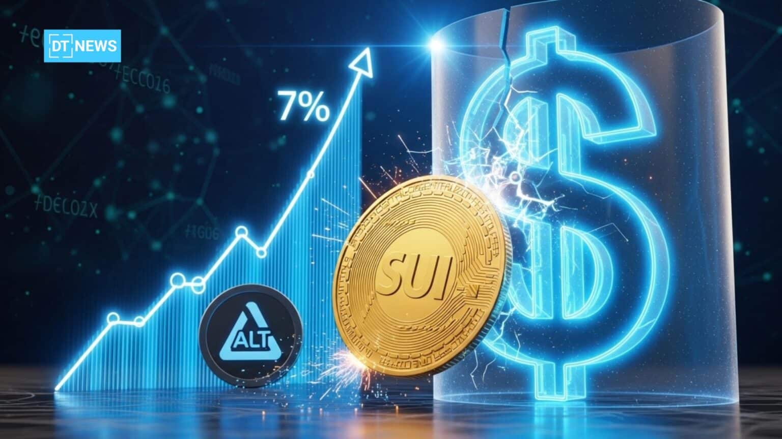 SUI Price Rally Faces Key Test as Altcoin Climbs 7% but $1 Barrier Still Holds
