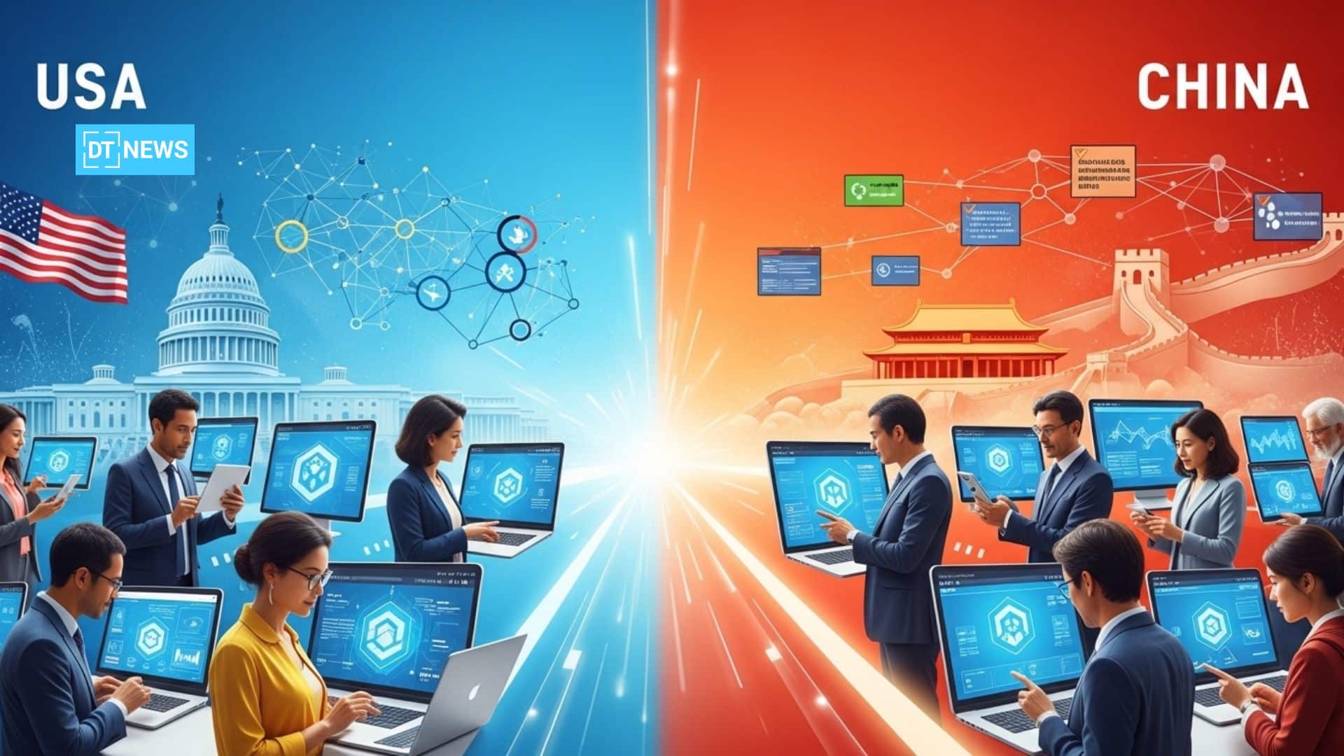 How the US-China Rivalry Is Splitting Global Blockchain Development 47 US-China Rivalry and Its Effect on Blockchain Adoption