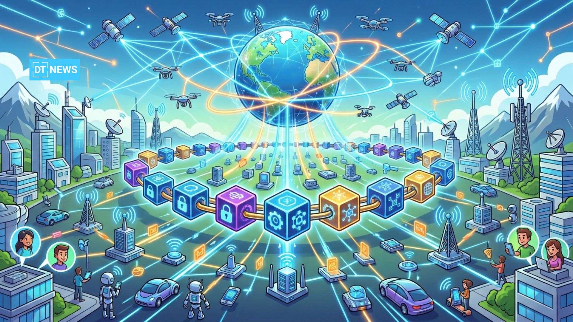 How Will Blockchain 6G Network and Edge Computing Transform the Internet?