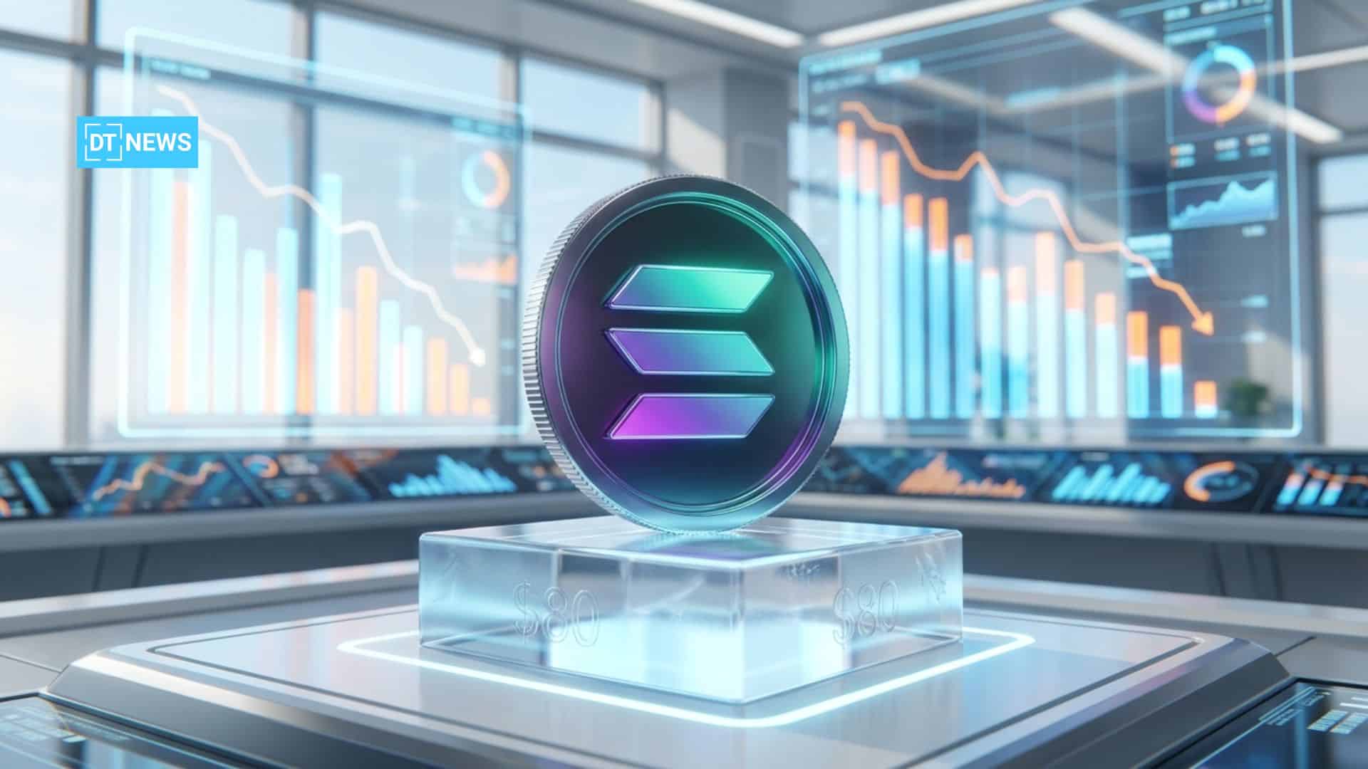 Solana DEX Volume Drop Puts $80 Support Under Pressure as Ethereum Gains Ground