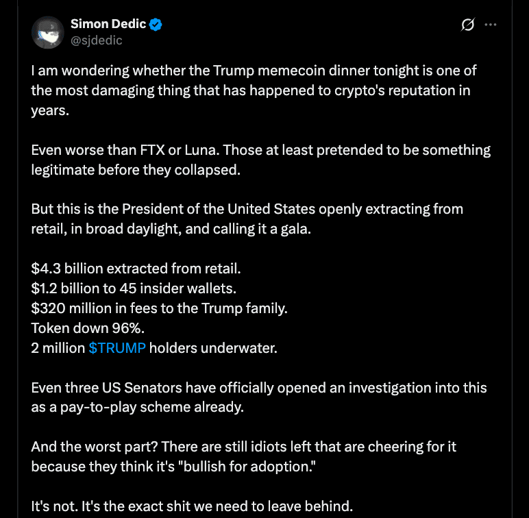 TRUMP Price Prediction: $161M Crash Sparks Panic, Can It Still Reclaim $3?