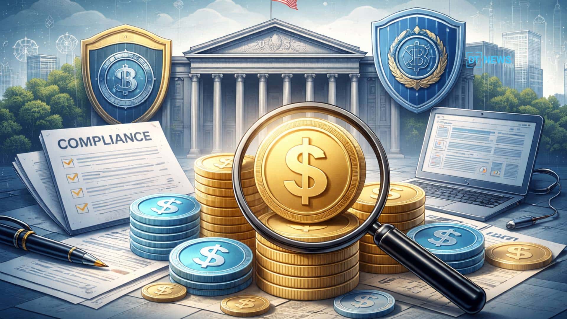 U.S. Treasury Pushes Stablecoin AML Rules Under GENIUS Act 45 U.S. Treasury Pushes Stablecoin AML Rules Under GENIUS Act