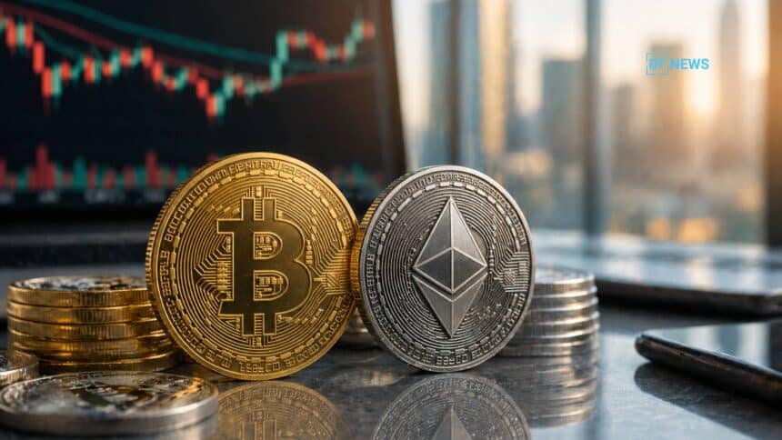 Mercado em baixa das criptomoedas abalado pelo debate sobre a liquidação de 19 mil milhões de dólares na Binance