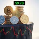 Crypto Fees Hit $9.7B But the Next Bitcoin Drop Will Decide What’s Real Revenue