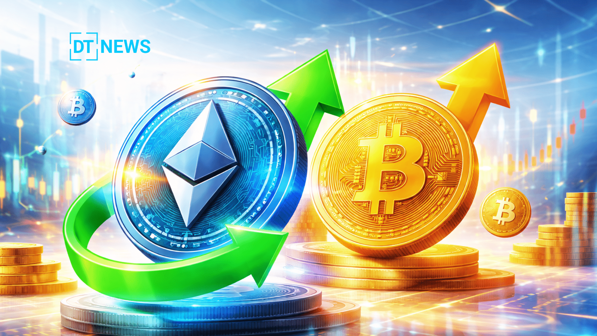 Ethereum Outperforms Bitcoin as ETF Flows Shift and Network Activity Surges 45 ETH ETF inflows