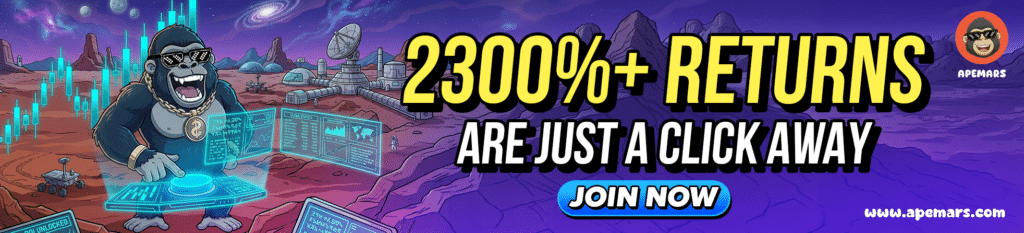 Missed Bitcoin and Hyperliquid Early Gains? Step Into APEMARS Presale Stage 16 With 2300% Potential ROI, Top Crypto Coin Opportunity You Can’t Ignore 46 image 305