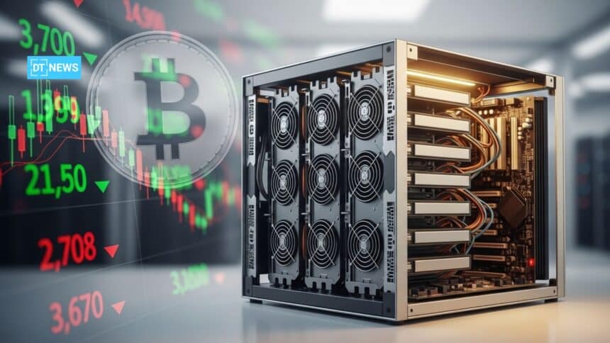 Bitcoin Miner Reserves Drop 61,000 BTC as Selling Pressure Reshapes Market Dynamics