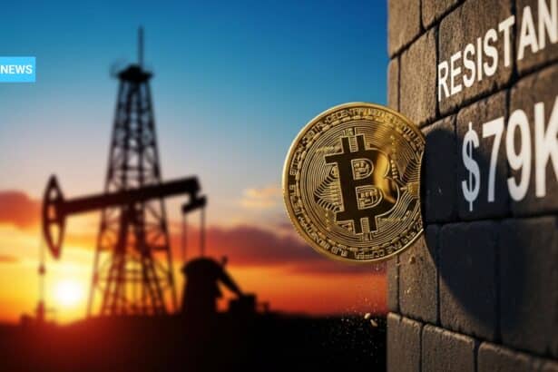 Bitcoin Price Today Rejected Again at $79K Hitting Resistance Amid Oil Surge