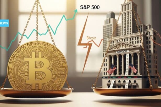 Bitcoin vs S&P 500 Correlation Hits Critical Point as Market Split Deepens
