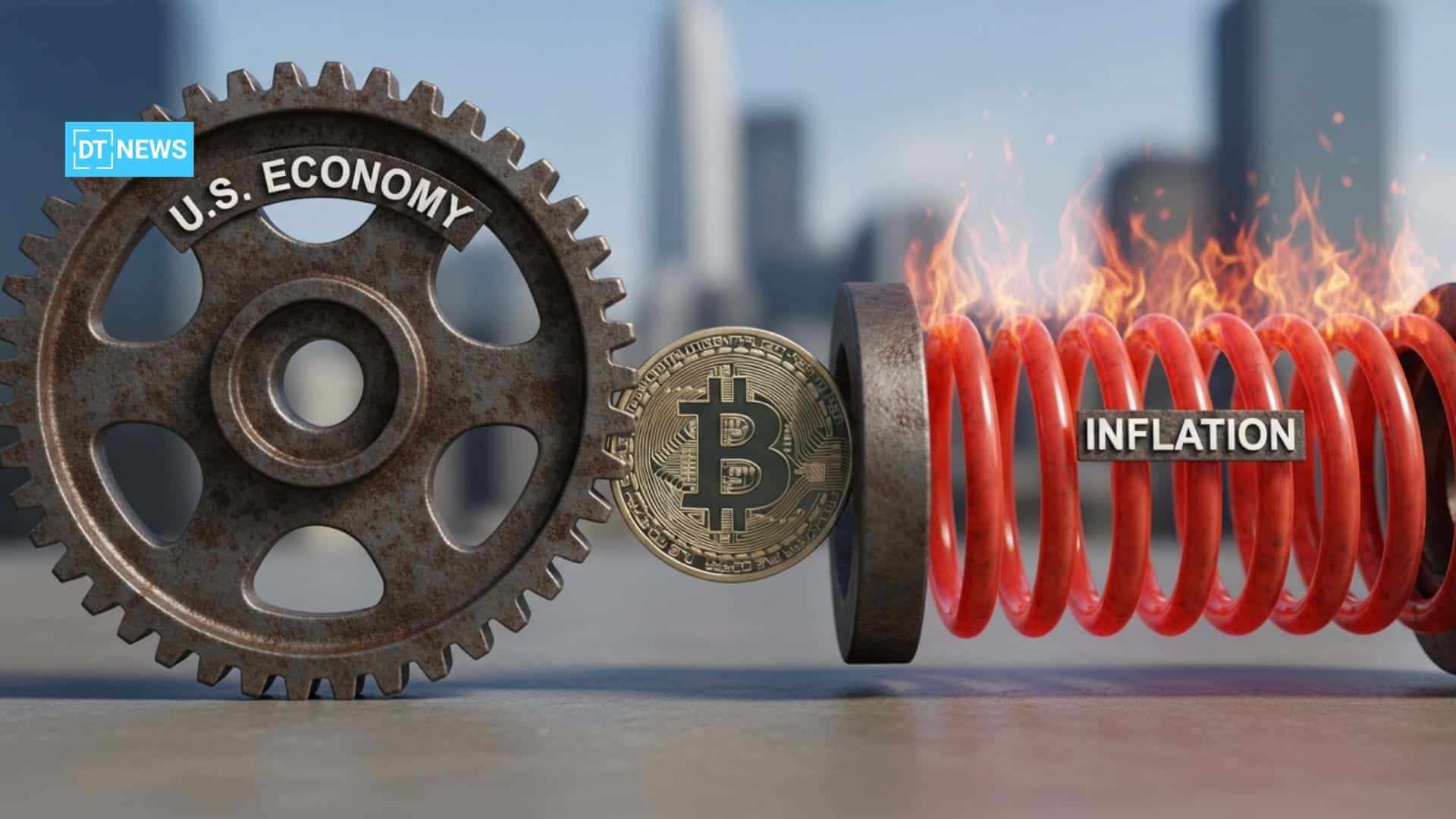 U.S. Economy Stalls While Inflation Stays Hot, Leaving Bitcoin Outlook in a Tight Spot