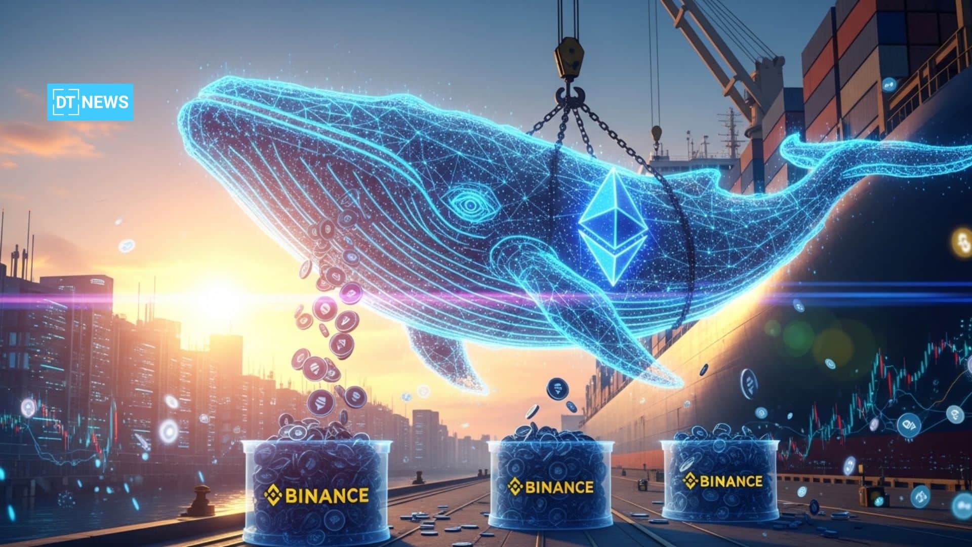 Ethereum Whale Sell-Off Fears Intensify After $396M ETH Transfer to Binance