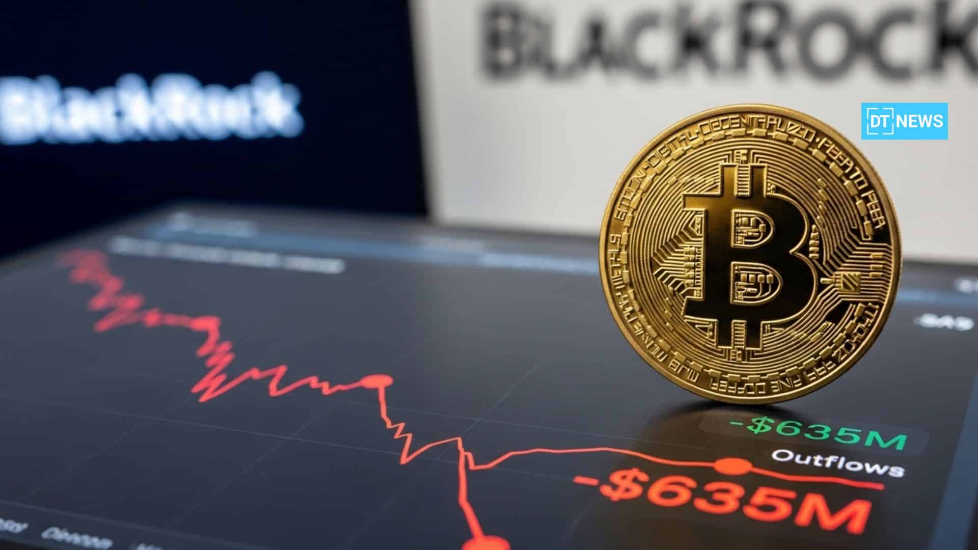 Bitcoin ETF Outflows Hit $635M as BlackRock Leads Sell Pressure