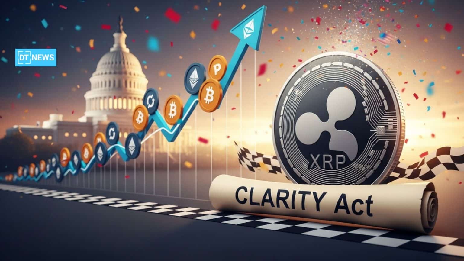 XRP Leads Crypto Rally as CLARITY Act Clears Major Senate Hurdle