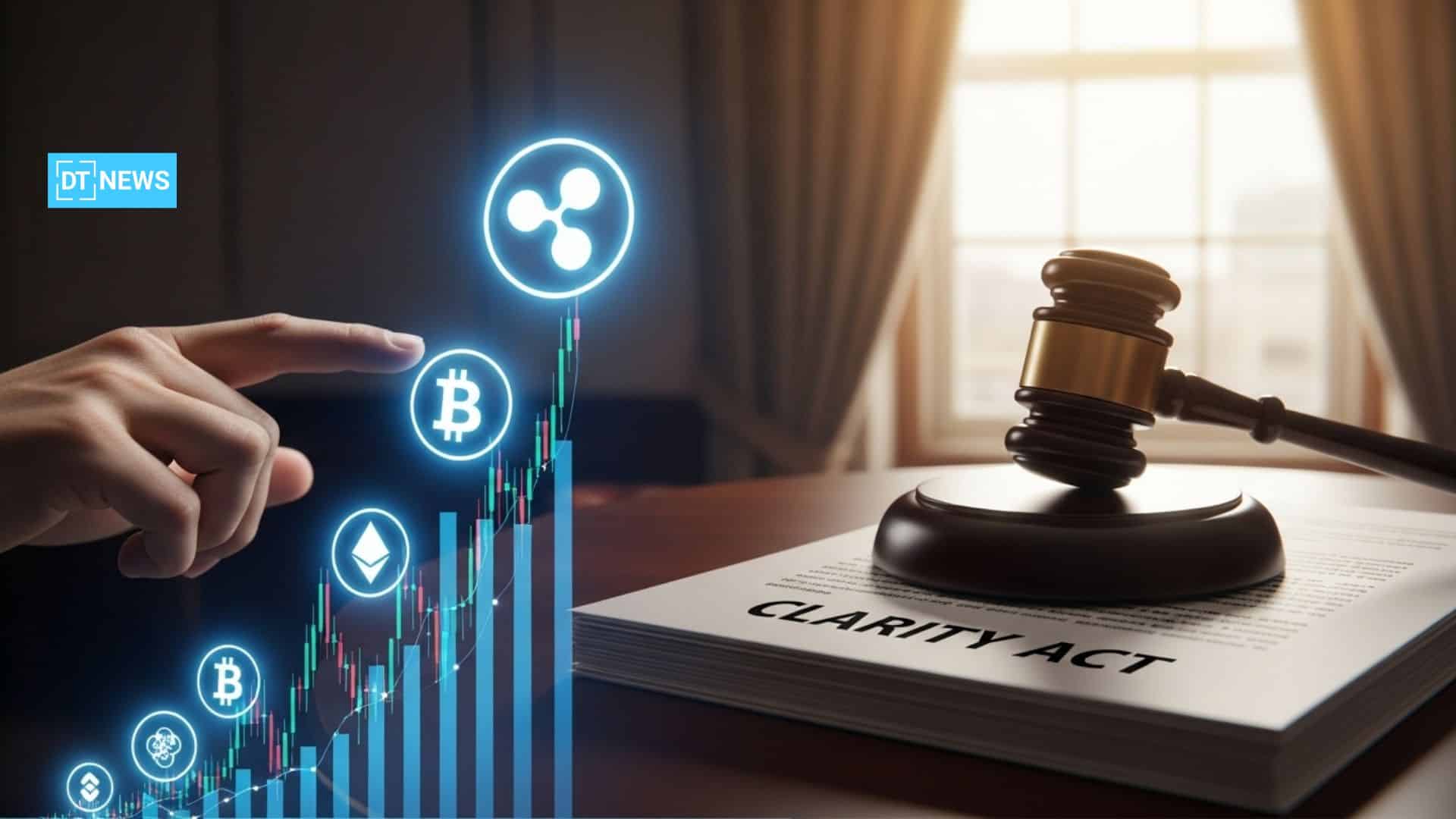 XRP and DOGE Rise 5% as Bitcoin Holds Above $81K After CLARITY Act Clears Senate Banking 46 XRP Leads Crypto Rally as CLARITY Act Clears Major Senate Hurdle