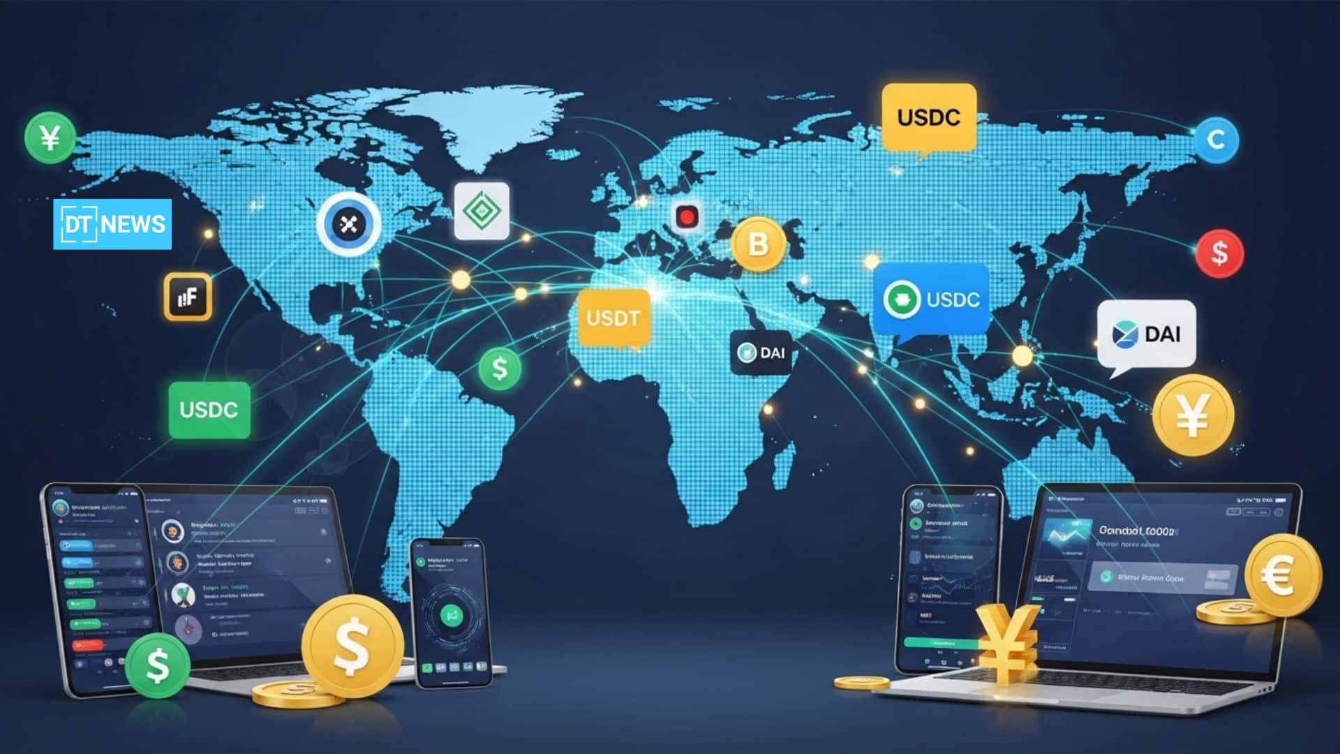 Stablecoin Transactions Could Transform Cross-Border Payments 46 Stablecoin Transactions in Cross-Border Payments