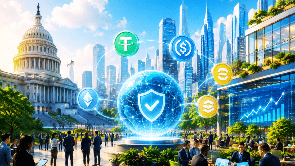 CLARITY Act Stablecoin Regulation Becomes New Front in Global Digital Finance Race 47 crypto adoption