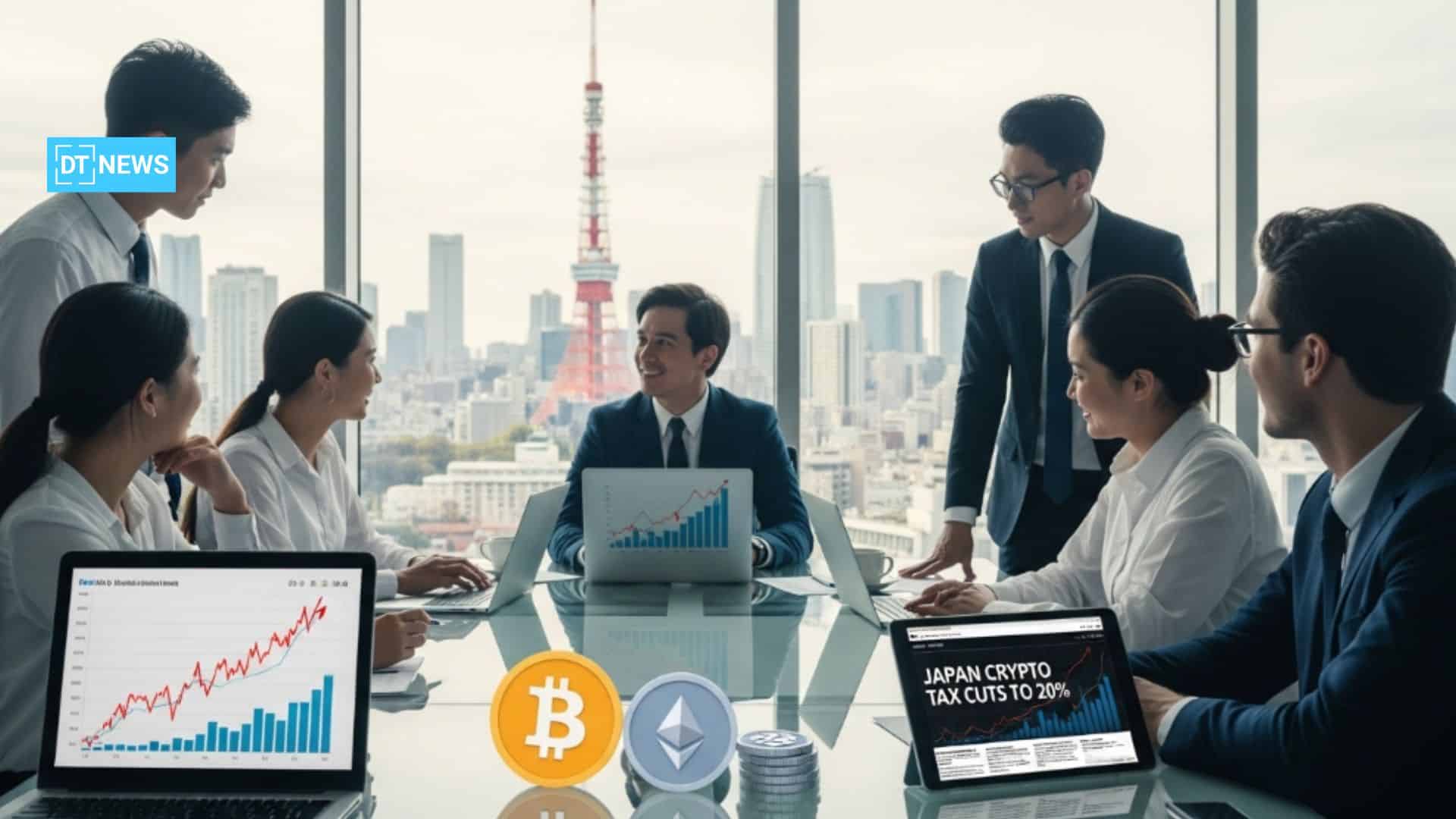 Japan Crypto Tax Cuts to 20% Amid ETF and Stablecoin Hopes