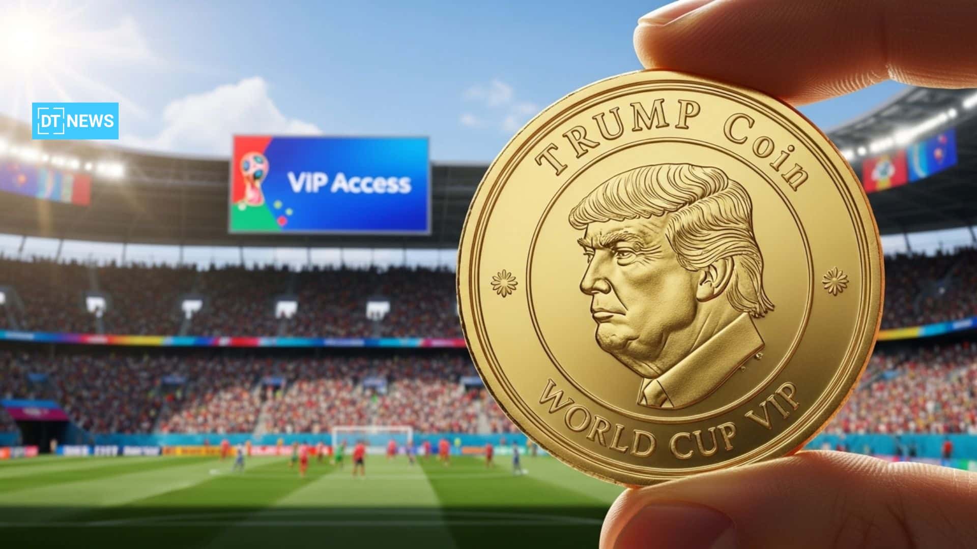 TRUMP Coin Offers World Cup VIP Access as Insider Sale Concerns Grow