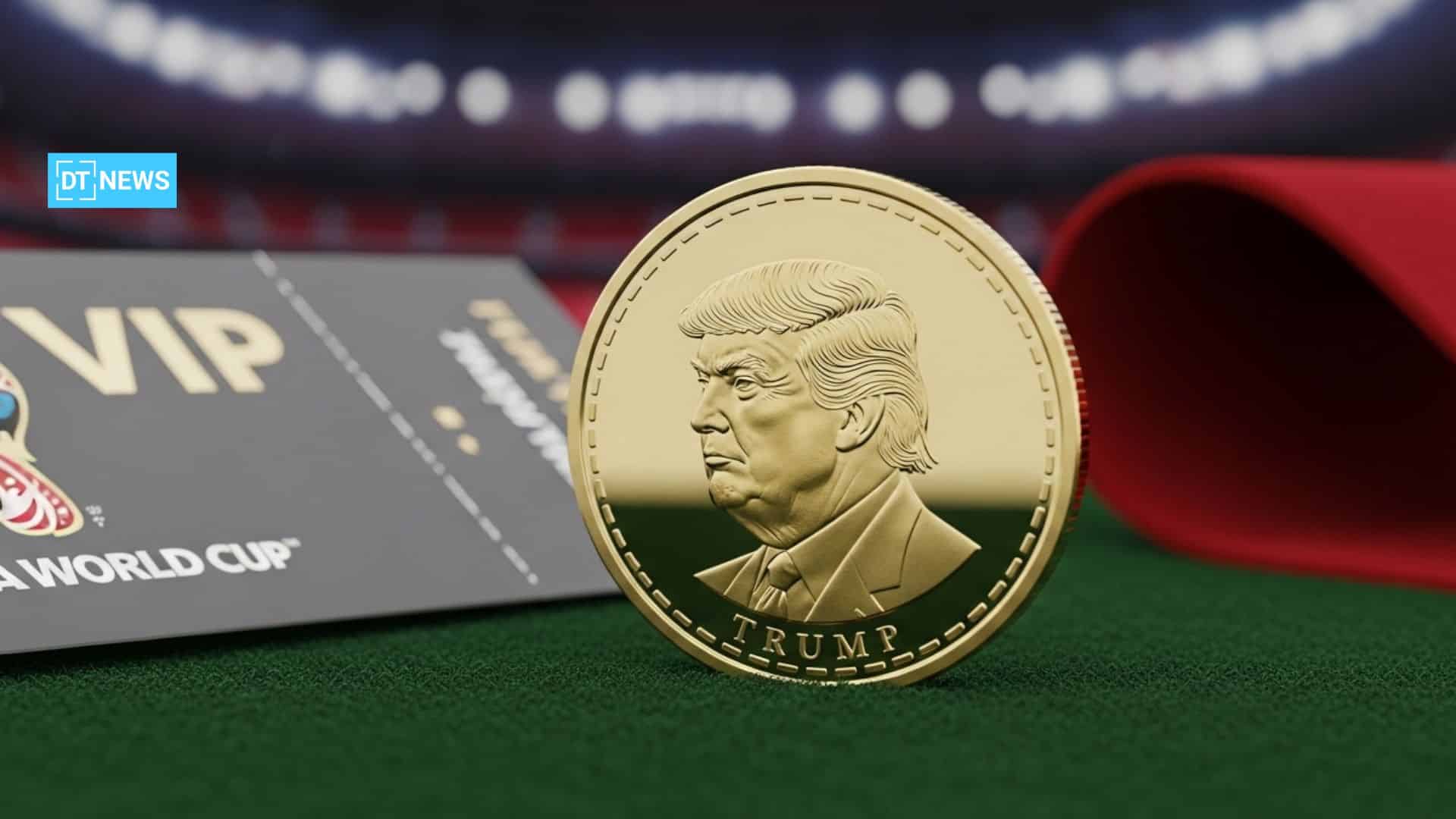 TRUMP Coin Offers World Cup VIP Access as Insider Sale Concerns Grow