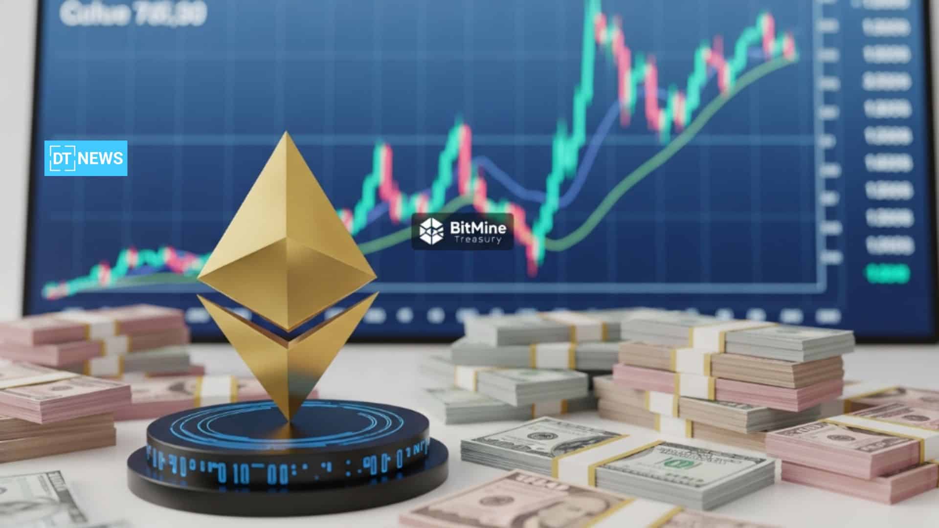 BitMine Ethereum Treasury Targets $300M Capital Raise Despite $9 billion in Unrealized Losses