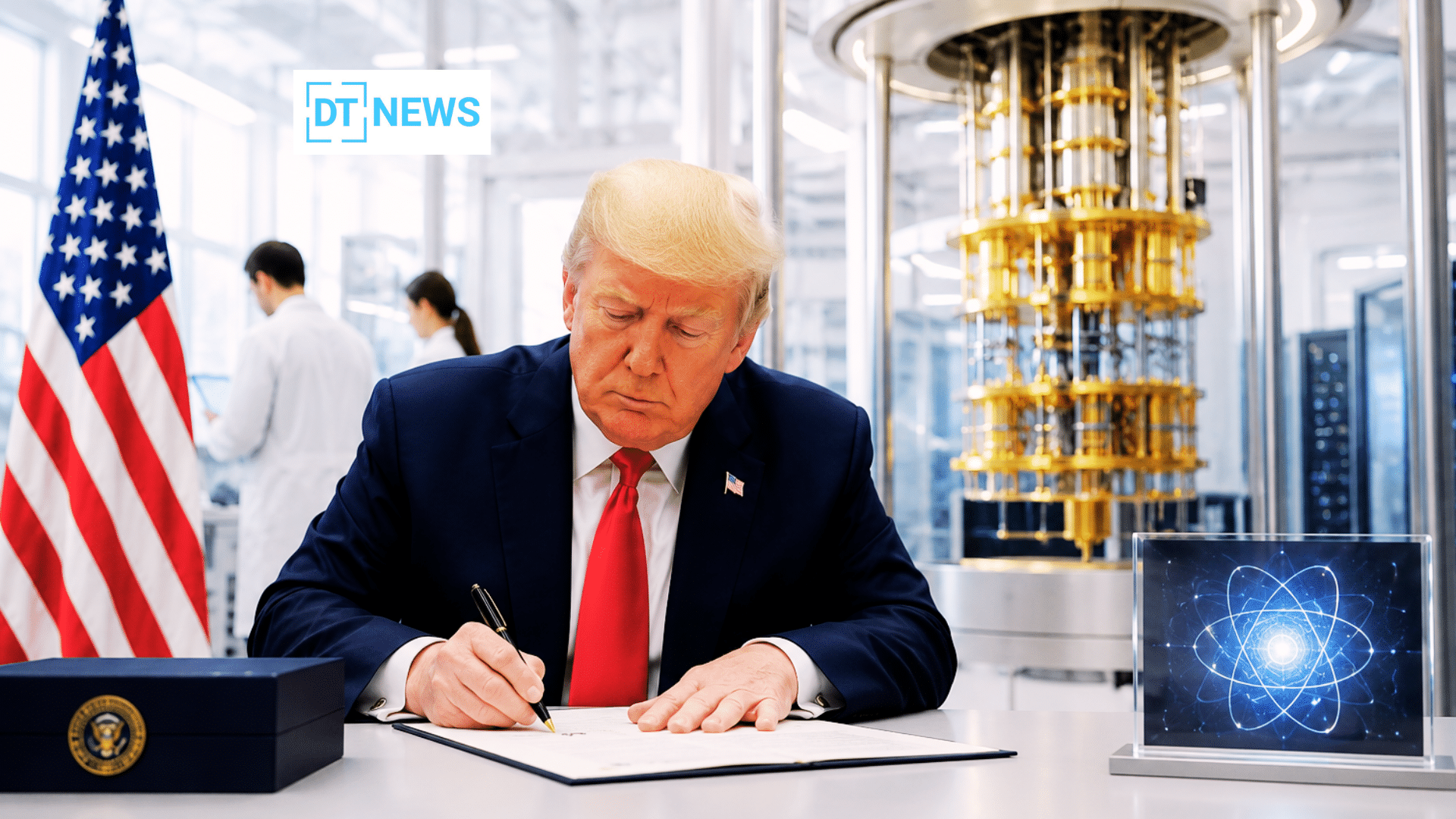 Trump Quantum Computing Orders Target Innovation, Encryption, and National Security 45 Quantum Security