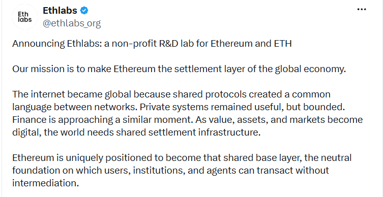 Ethereum Funding Crisis Sparks Debate Over Staking Rewards and EthLabs 49 EthLabs