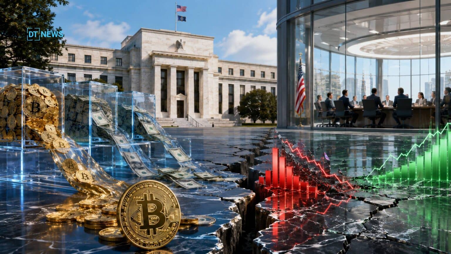 Bitcoin ETF Outflows Reveal a Fractured Market After Kevin Warsh's First Fed Meeting