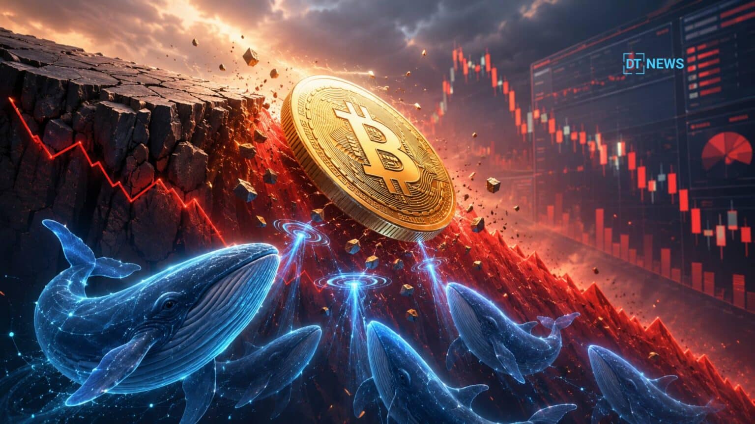 Bitcoin Falls 15% in June as $43 Million in Whale Buys Fails to Stop the Bleeding