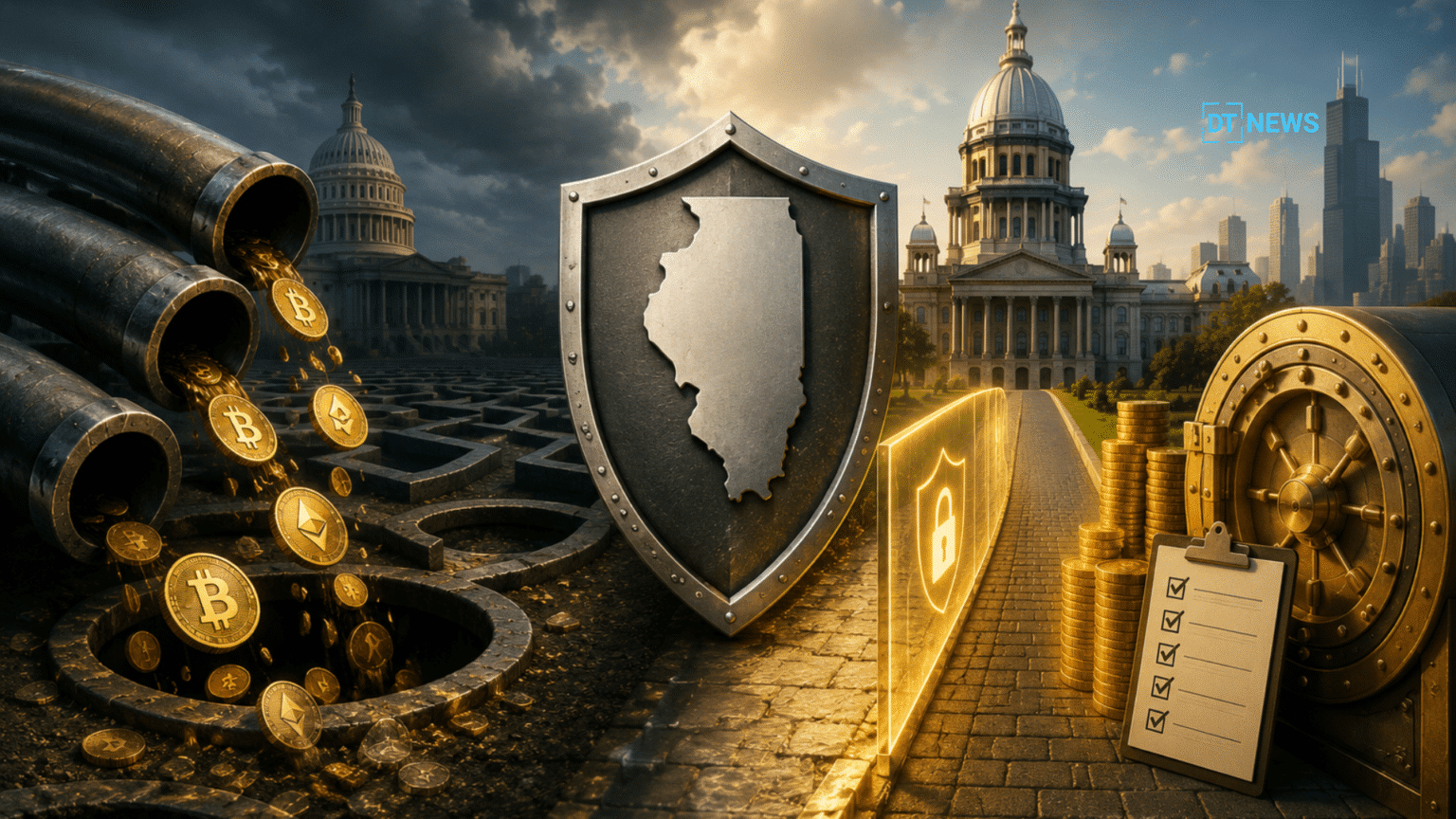 How Illinois Crypto Tax Beats GENIUS and CLARITY Loopholes