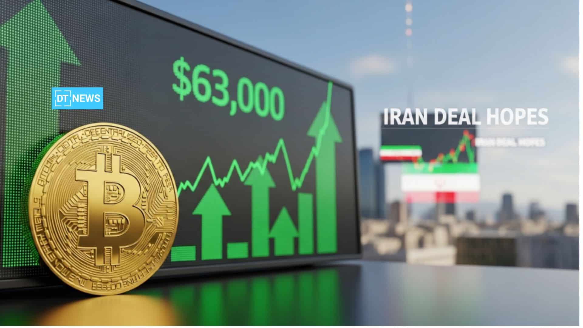 Bitcoin Price Recovers Above $63,000 as Iran Deal Optimism Lifts Risk Assets 45 Bitcoin Price Rebounds Above $63,000 as Iran Deal Hopes Revive Market Sentiment
