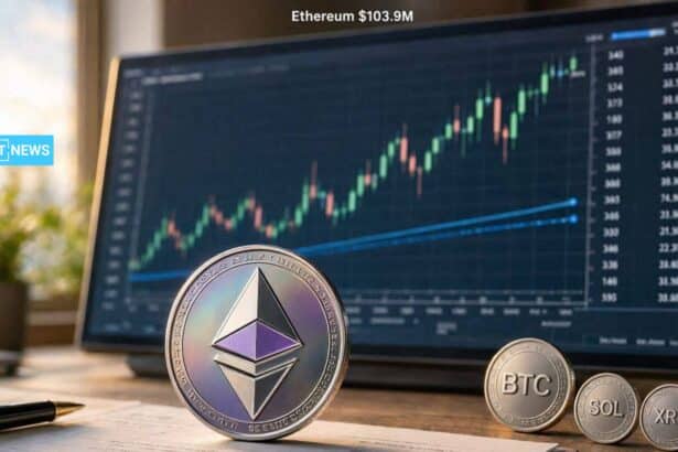 Ethereum ETF Inflows Hit $103.9M Leaving BTC, XRP, SOL and HYPE Behind