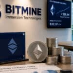 Bitmine Ethereum Treasury Expands With 20,500 ETH Purchase Nearing 5% Goal